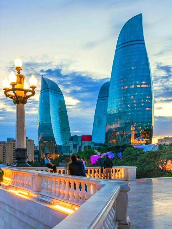 Global Express Hotell Baku Exteriör bild